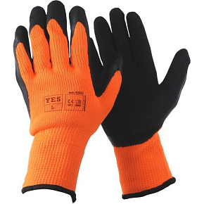 Winter pracovní zateplené rukavice velikost L/9, 1 pár