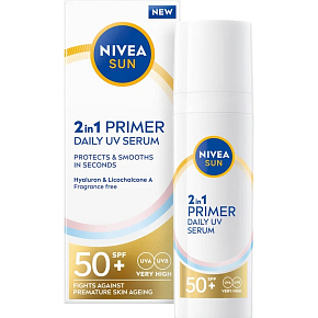 Nivea Sun 2v1 pleťové sérum OF50 30 ml Nivea Sun 2v1 pleťové sérum OF50 30 ml