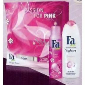 FA Pink Passion sprchový gel + deosprej, kosmetická sada