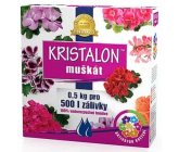Agro Kristalon Muškát vodorozpustné hnojivo 0,5 kg pro 500 l zálivky