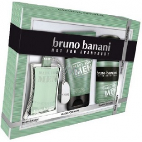 Bruno Banani Made toaletní voda pro muže 30 ml + sprchový gel 50 ml + deodorant sprej 50 ml, dárková sada