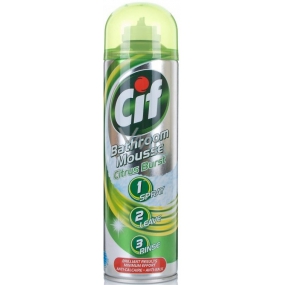 Cif Bathroom Mousse Citrus Burst čisticí pěna do koupelny 500 ml