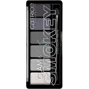 Catrice Glam & Smokey Eyeshadow Palette paleta očních stínů 010 Never Grey Up 6 g