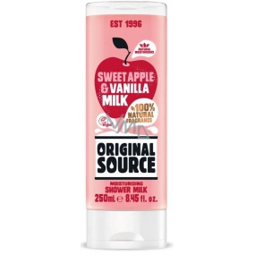 Original Source Sladké jablko a vanilkové mléko hydratační sprchový gel 250 ml