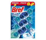 Bref Blue Aktiv Eucalyptus WC blok pro hygienickou čistotu a svěžest Vaší toalety, obarvuje vodu do modrého odstínu 3 x 50 g