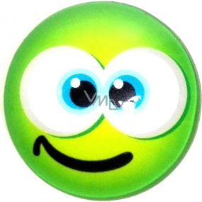 Nekupto Magnet Emoji Smajlík kolečko zelený 4 cm