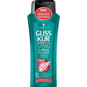 Gliss Kur Supreme Fullness šampon pro slabé a jemné vlasy 250 ml