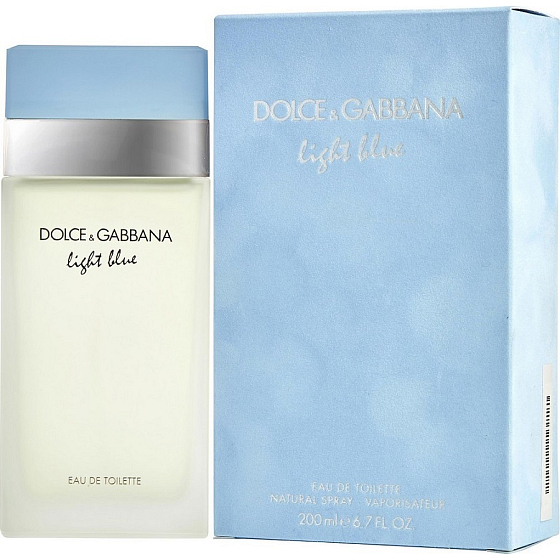 Dolce & Gabbana Light Blue toaletní voda pro ženy 200 ml