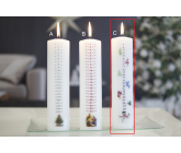 Lima Adventní svíčka válec 50 x 210 mm 1 kus
