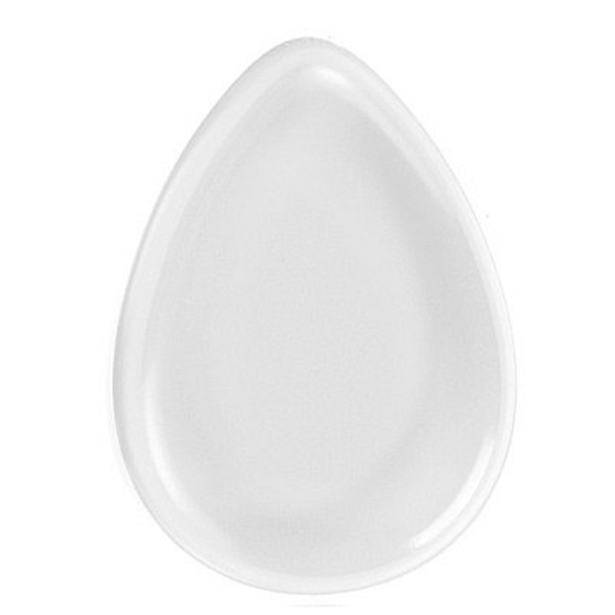 Donegal Houbička na make-up, silikonová, bílá 6 cm
