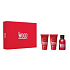 Dsquared2 Red Wood toaletní voda 50 ml + tělové mléko 50 ml + sprchový gel 50 ml, dárková sada