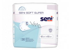 Seni Soft Super hygienické absorpční podložky 4 kapky, 60 x 60 cm 30 kusů