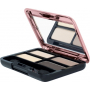 Dermacol Longlasting Matt Eye Shadow Palette paletka dlouhotrvajících matných očních stínů 8,8 g