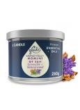Glade Aromatherapy Moment of Zen Lavender + Sandalwood vonná velká svíčka ve skle, doba hoření 60 h 260 g