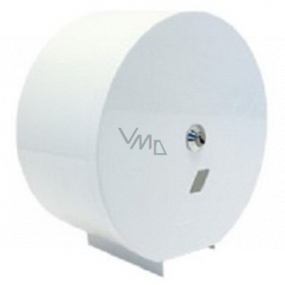 Jumbo zásobník na toaletní papír kovový bílý G10 K+Z 23 cm