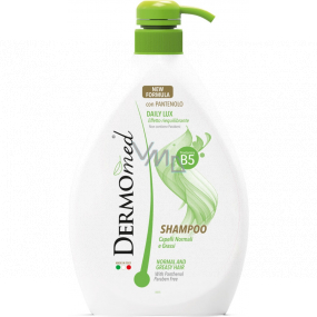 Dermomed Daily Lux šampon s panthenolem pro normální až mastné vlasy dávkovač 1 l