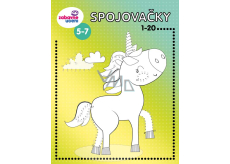 Ditipo Spojovačky omalovánky 1 - 20 16 stran A4 215 x 275 mm věk 5 - 7