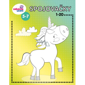 Ditipo Spojovačky omalovánky 1 - 20 16 stran A4 215 x 275 mm věk 5 - 7