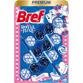 Bref WC Bling King, WC kuličky, 3 × 50 g