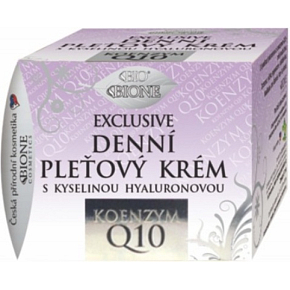 BIO BIONE EXCLUSIVE denní pleťový krém s kyselinou hyaluronovou Q10, 51 ml