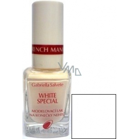 Gabriella Salvete White Special lak na nehty 01 modelovací na konečky nehtů 11 ml