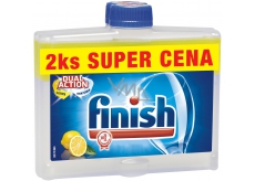 Calgonit Finish Lemon čistič myčky 2 x 250 ml, duopack