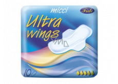 Micci Ultra Wings intimní vložky s křidélky 10 kusů