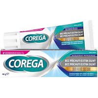Corega bez příchuti extra silný fixační krém na zubní náhrady 40 g