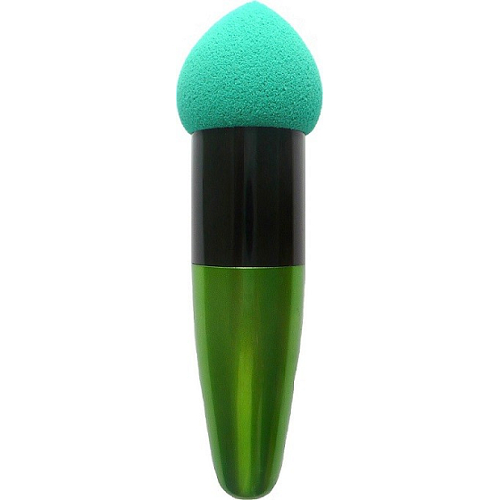 Kosmetický štětec s pěnovým aplikátorem 9,5 cm