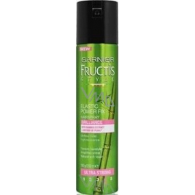 Garnier Fructis Style Elastic Power Fix Brilance Ultra Strong lak na vlasy 250 ml