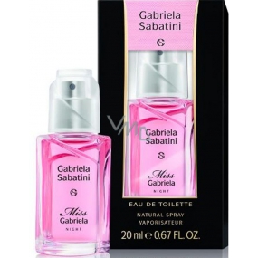 Gabriela Sabatini Miss Gabriela Night toaletní voda pro ženy 20 ml