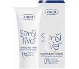 Ziaja Sensitive Skin SPF 20 zklidňující denní krém redukující podráždění 50 ml