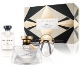 Bvlgari Mon Jasmin Noir parfémovaná voda 50 ml + parfémovaná voda 15 ml + tělové mléko 40 ml, pro ženy dárková sada