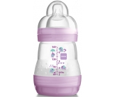 Mam Anti-Colic antikoliková láhev na krmení, silikonová jemná savička různé barvy 0+ měsíců 160 ml