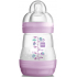 Mam Anti-Colic antikoliková láhev na krmení, silikonová jemná savička různé barvy 0+ měsíců 160 ml