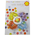 First Steps Rattle Teether kousátko s chrastítkem Květ různé barvy 1 kus