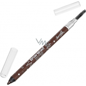 Barry M Brow Wow! tužka na obočí s kartáčkem Medium to Dark 1,2 g