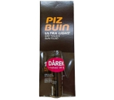 Piz Buin Ultra Light SPF15 ultra lehký hydratační fluid na opalování 150 ml + SPF30 balzám na rty 4,9 g, duopack