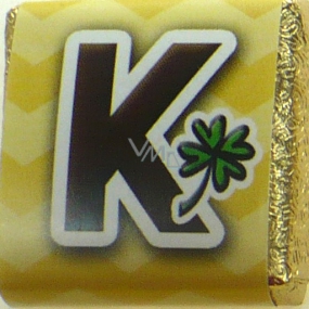 Nekupto Řekni to čokoládou čokoláda písmeno K 5 g