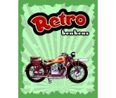 Bohemia Gifts Retro Motorka bonbony s příchutí mentolu v krabičce 30 g