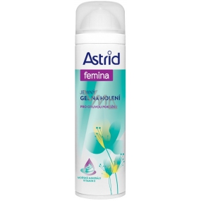 Astrid Femina Jemný gel na holení pro citlivou pokožku 200 ml