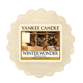 Yankee Candle Winter Wonder - Zimní zázrak vonný vosk do aromalampy 22 g