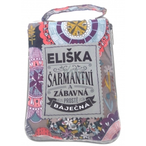 Albi Skládací taška na zip do kabelky se jménem Eliška 42 x 41 x 11 cm
