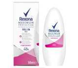 Rexona Maximum Protection Confidence antiperspirant deodorant roll-on pro ženy 50 ml