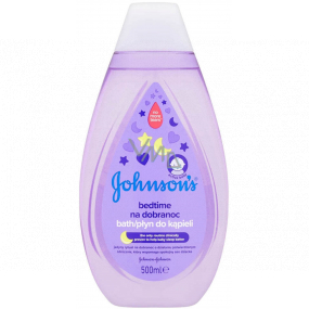 Johnson & Johnson Baby Bedtime pěna do koupele na dobrou noc pro děti 500 ml