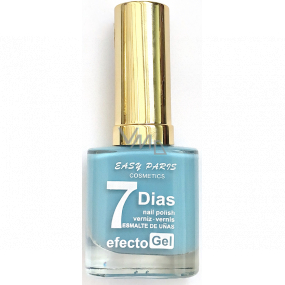 Moje 7Dias Efecto Gel gelový lak na nehty světle modrý č.92 13 ml