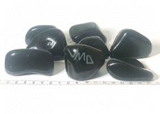 Obsidian Tromlovaný přírodní kámen 40 - 100 g, 1 kus, kámen záchrany