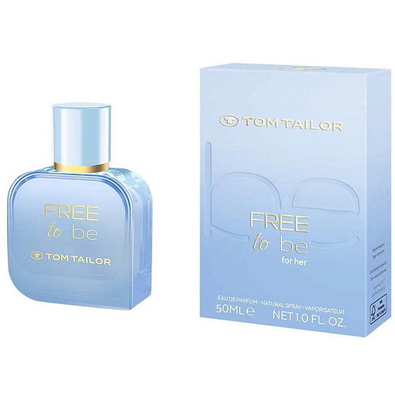 Tom Tailor Free to be for Her parfémovaná voda pro ženy 50 ml