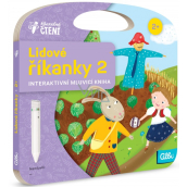 Albi Kouzelné čtení interaktivní minikniha Lidové říkanky 2, věk 2+