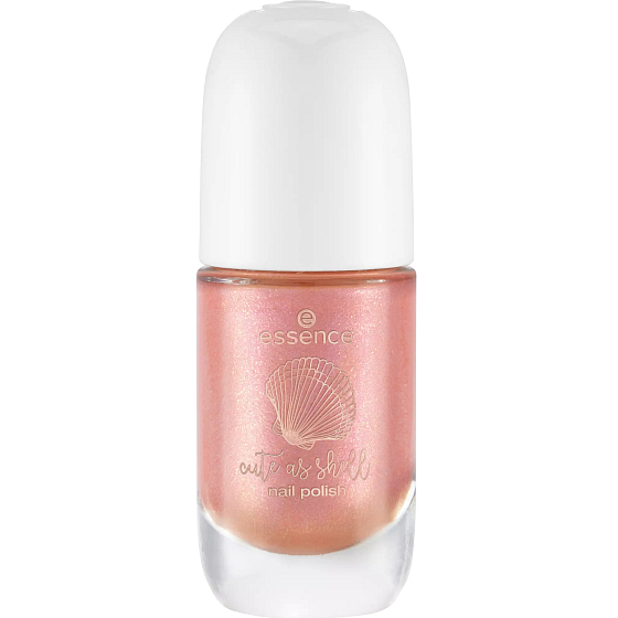 Essence Cute as Shell lak na nehty 01 You're An Ang-Shell! 8 ml